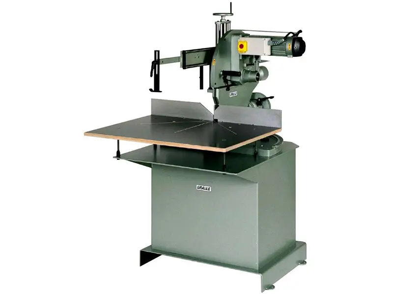 Aluminium radiaalzaagmachines detail afbeelding 2