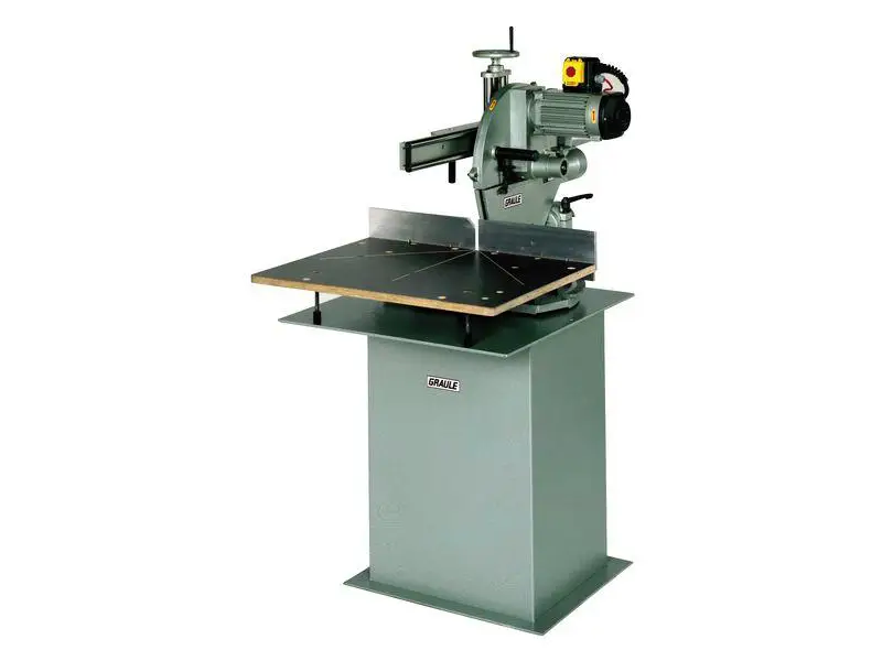 Kunststof radiaalzaagmachines detail afbeelding 1